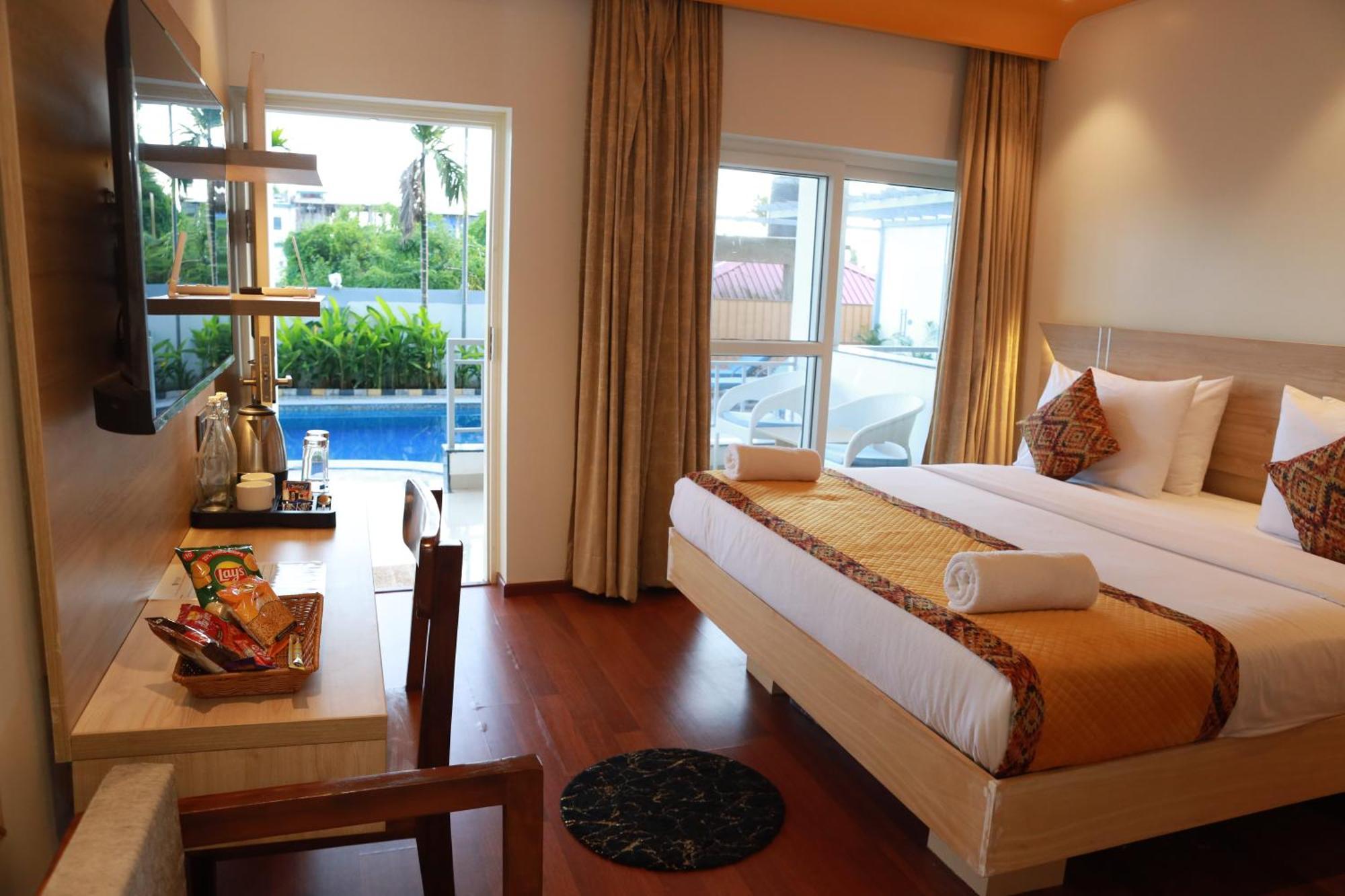 Gracias Cafe & Resort Morjim Exterior foto